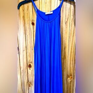 Blue Maxi Dress, Size M